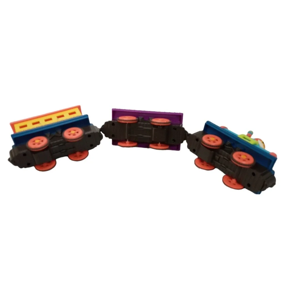 B Toys Critter Express Train Replacement Cars Dog Cat Frog Magnetic Toy Vehicles